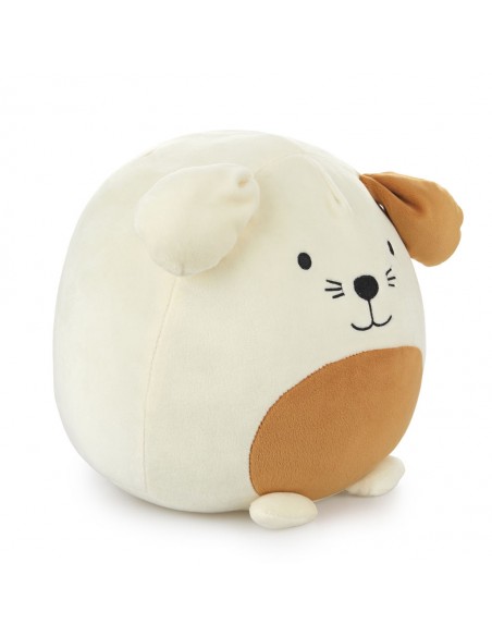 BALVI Cuscino a forma di cane colore bianco poliestere h 29 cm Woof!