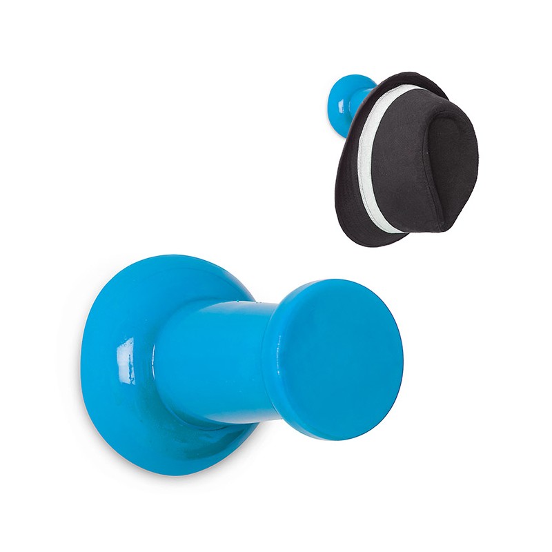 Gancio Appendiabiti da parete colore azzurro - PIN IT  di Balvi