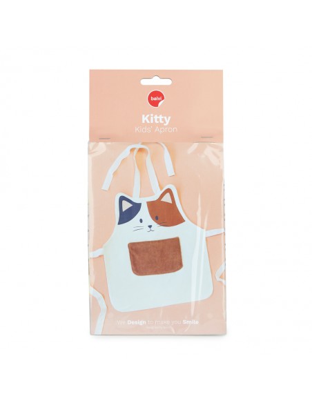 BALVI Grembiule da cucina per bambini 50 cm poliestere Kitty
