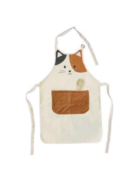 BALVI Grembiule da cucina stampa gatto 80 cm poliestere Kitty