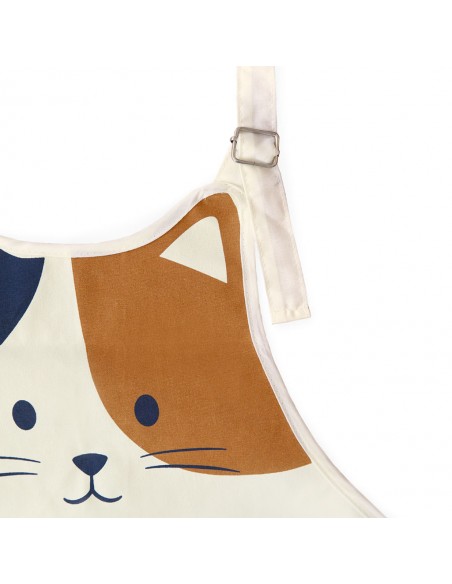 BALVI Grembiule da cucina stampa gatto 80 cm poliestere Kitty
