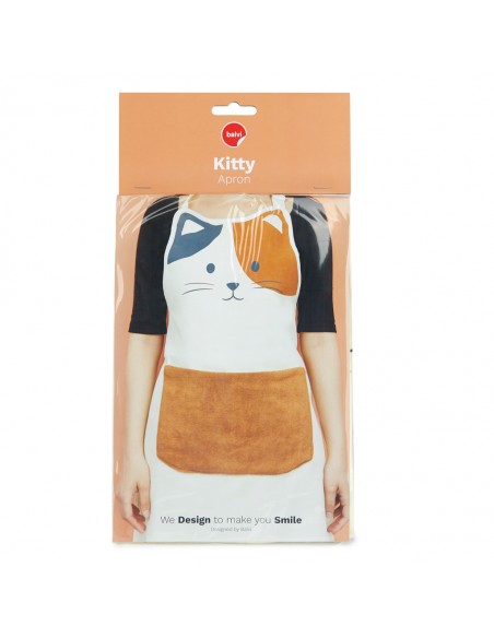BALVI Grembiule da cucina stampa gatto 80 cm poliestere Kitty