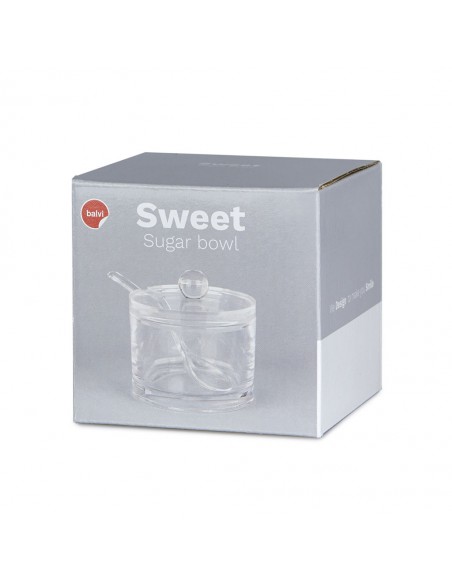 BALVI Zuccheriera Sweet 200g cilindrica acrilico
