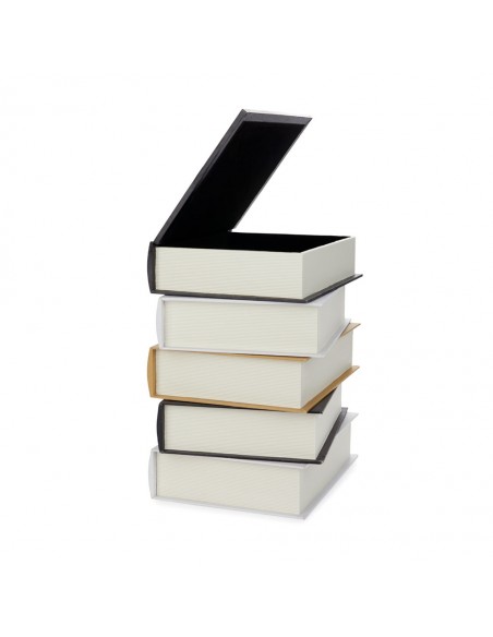 BALVI tavolino in legno con 2 vani segreti h 38 cm METROPOLITAN BOOK