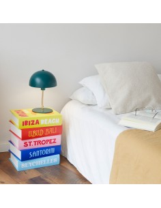 BALVI tavolino in legno con 2 vani segreti h 38 cm Paradise Book 2