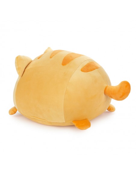 BALVI Cuscino a forma di gatto arancione poliestere cm 30 Kitty Tabby