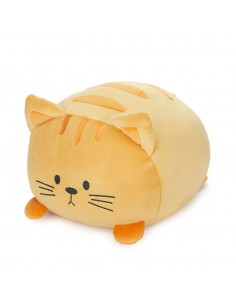 BALVI Cuscino a forma di gatto arancione poliestere cm 30 Kitty Tabby