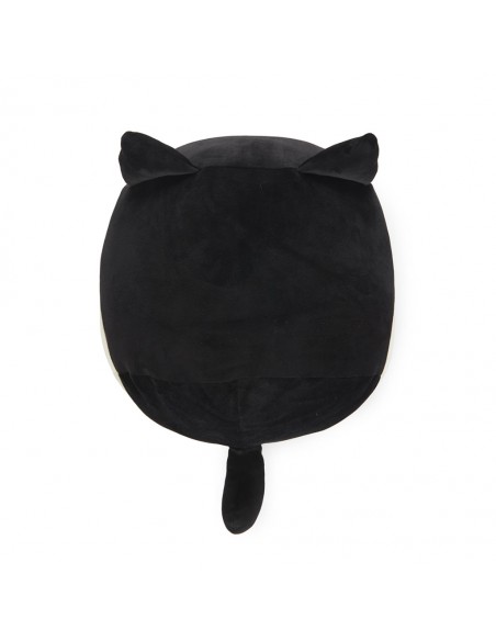 BALVI Cuscino a forma di gatto bianco/nero poliestere cm 30 Kitty Frac