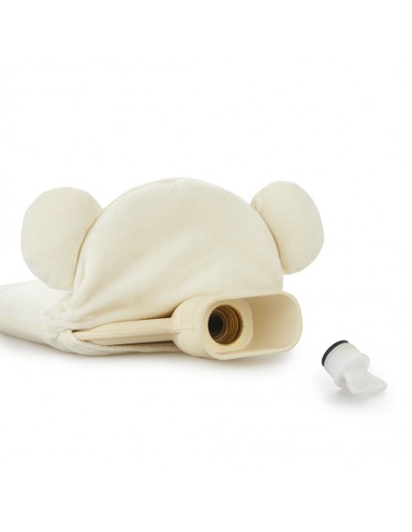 BALVI Borsa acqua calda orso bianco gomma/poliestere cm 35 Polar
