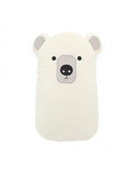 BALVI Borsa acqua calda orso bianco gomma/poliestere cm 35 Polar