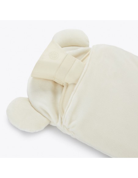 BALVI Borsa acqua calda orso bianco gomma/poliestere cm 35 Polar