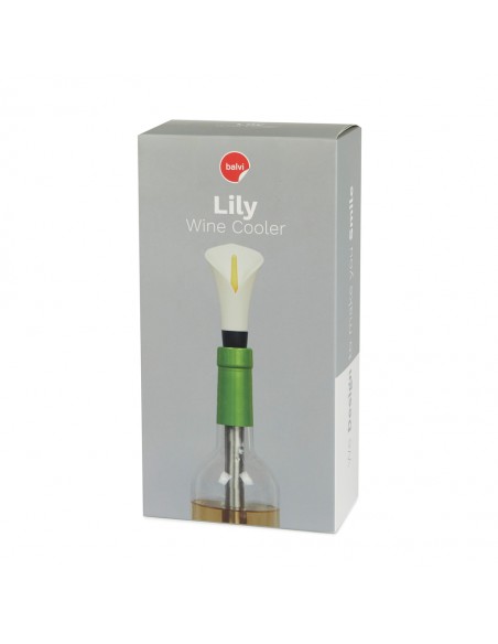 BALVI Raffredda vino bianco acciaio/plastica Lily