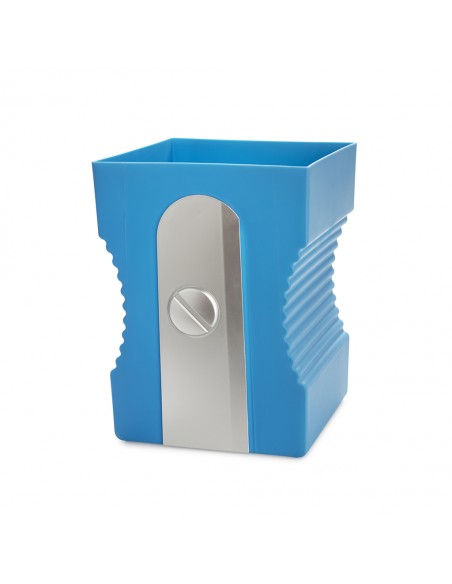 BALVI Cestino gettacarte in plastica colore azzurro h 29 cm Sharpener