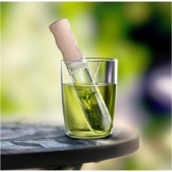 Infusore per il tè in vetro e legno - ELIXIR by SIMPLE LAB