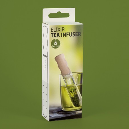 Infusore per il tè in vetro e legno - ELIXIR by SIMPLE LAB