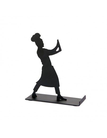 Balvi Supporto smartphone in metallo nero h 11 cm Wellington