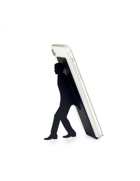 Balvi Supporto smartphone metallo nero h 12 cm Too Many Apps