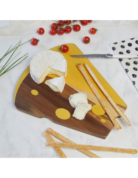 Balvi Tagliere in legno forma di formaggio 30 cm Maasdam