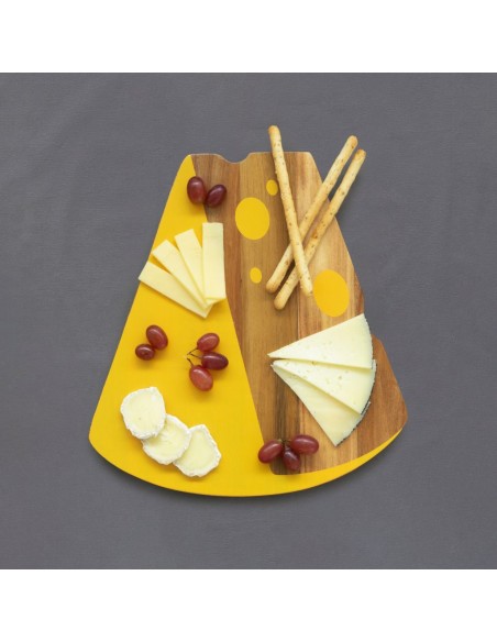 Balvi Tagliere in legno forma di formaggio 30 cm Maasdam