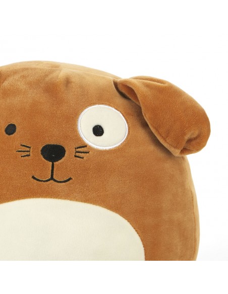 Balvi Cuscino a forma di cane colore marrone h. 29 cm Woof!