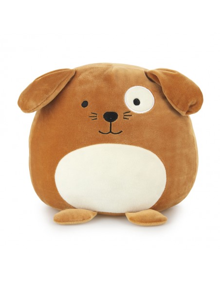 Balvi Cuscino a forma di cane colore marrone h. 29 cm Woof!