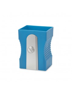 Balvi Porta matite azzurro plastica h 11,5 cm Sharpener 2