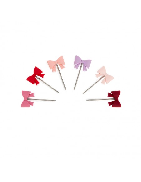 Balvi Set 6 forchettine inox per aperitivo in 6 colori Coquette