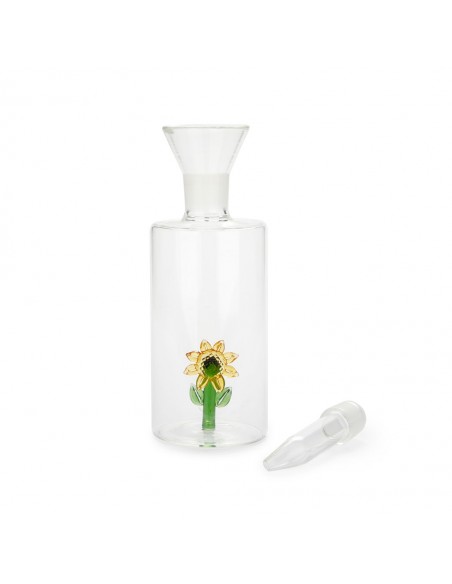 Balvi Oliera antigoccia vetro con girasole 350 ml Sunflower
