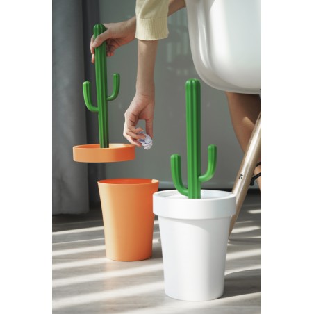 Cestino gettacarte in 2 alternative di colore - CACTRASH by Qualy Design