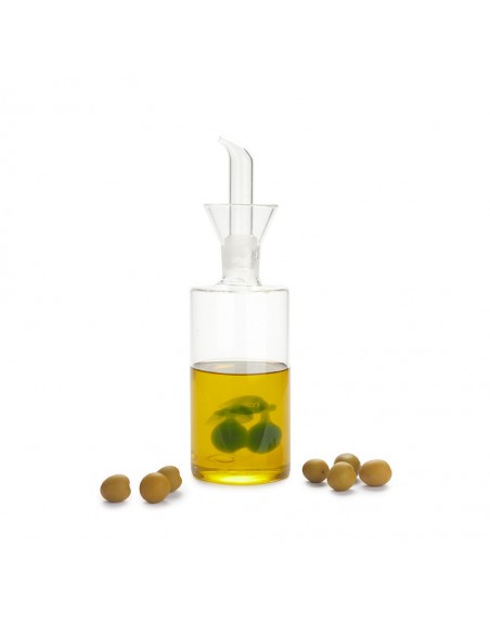Balvi Oliera antigoccia in vetro con olive 350 ml Olives