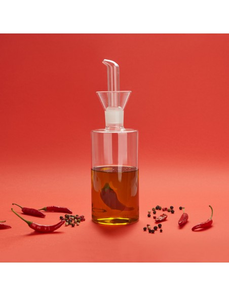 Balvi Oliera antigoccia in vetro con peperoncino 350 ml Chilli