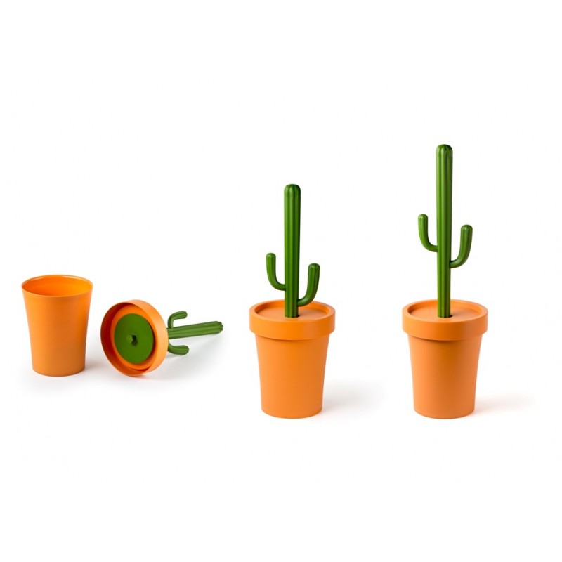 Cestino gettacarte in 2 alternative di colore - CACTRASH by Qualy Design