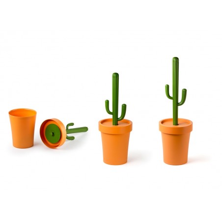 Cestino gettacarte in 2 alternative di colore - CACTRASH by Qualy Design