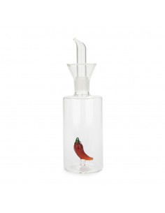 Balvi Oliera antigoccia in vetro con peperoncino 350 ml Chilli