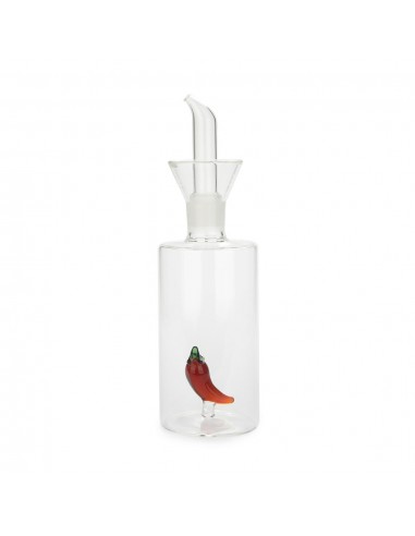 Balvi Oliera antigoccia in vetro con peperoncino 350 ml Chilli