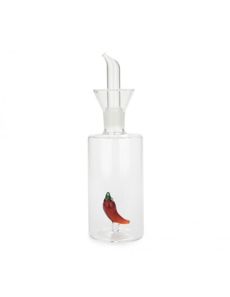 Balvi Oliera antigoccia in vetro con peperoncino 350 ml Chilli