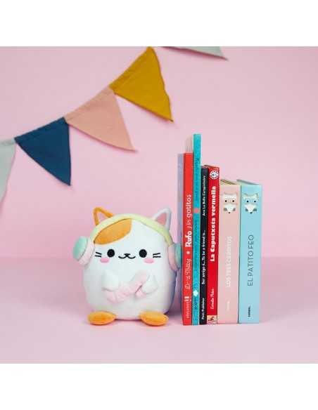 Balvi Fermalibri o fermaporta bianco poliestere h 15 cm Kawaii Melody