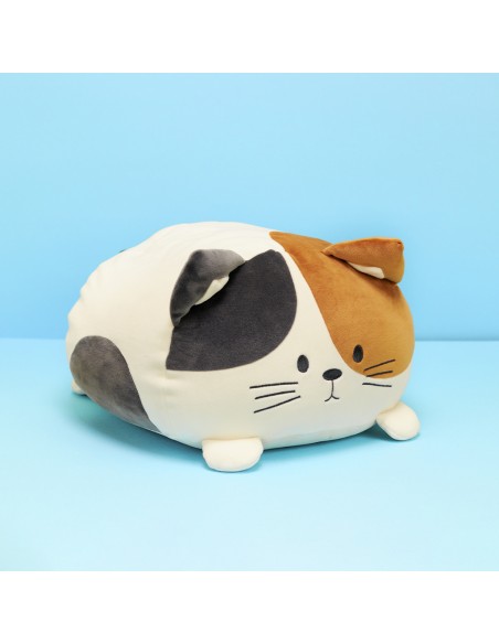 Balvi Cuscino a forma di gatto multicolore poliestere L 33 cm Kitty Calico