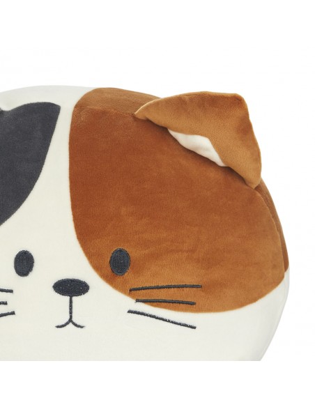 Balvi Cuscino a forma di gatto multicolore poliestere L 33 cm Kitty Calico
