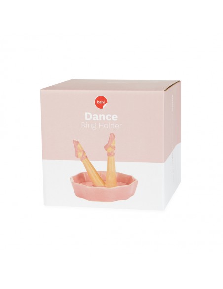 Balvi Porta anelli in ceramica diam 10 cm Happy Legs Dance