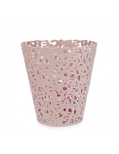 Balvi Cestino carta rosa plastica h 30 cm Letters