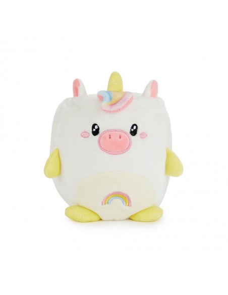 Balvi Porta matite Fluffy unicorn bianco h 11,5 cm plastica/tela