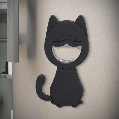 BALVI Apribottiglie magnetico gatto nero KATY