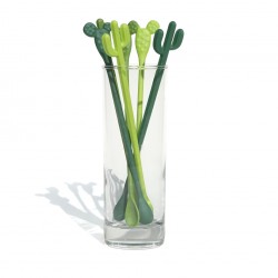 6 Cucchiaini da cocktail CACSTIR by Qualy Design