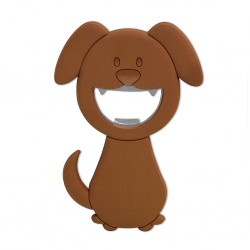 Apribottiglie magnetico cane marrone WOOF di Balvi