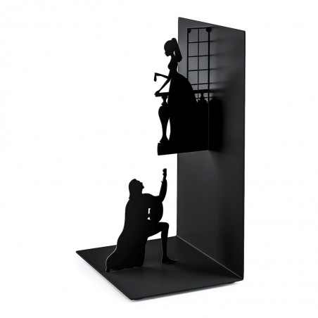 Fermalibri in metallo colore nero - ROMEO E GIULIET by BALVI