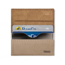 Porta carte di credito colore beige - Hédoniste by Balvi 2