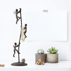 Porta bijoux in ferro con figure di acrobati - ACROBATS by BALVI 2