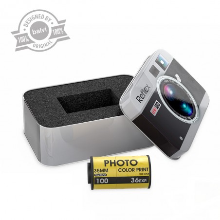 Pen drive USB da 8 Gb in scatola di metallo - PHOTO BANK di Balvi