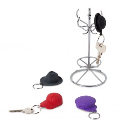 4 Portachiavi cappelli con supporto - CHAPEAU! by BALVI